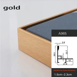 DIY Aluminum Alloy Canvas Oil Painting Frame Medium Size Picture Frame For Oil Paintings Frame Home Wall Decorative Art