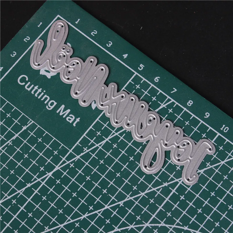 CustomFrench Word Metal Cutting Dies for Diy Scrapbooking Die Cut New Paper Card Making Craft Embossing Photo BABY