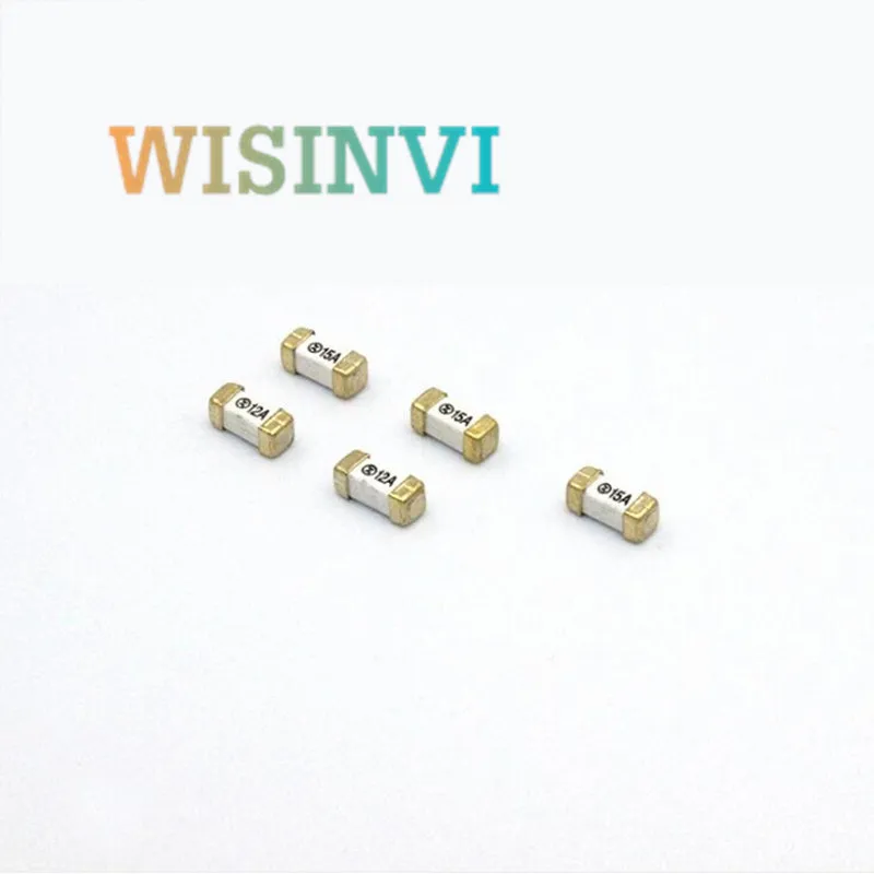 100 PCS 0451 2410 1808 SMD Ceramic Fuse 0.25A/0.5A/0.75A/1A/1.5A/1.6A/2A/3A/3.15A/4A/5A/6.3A/7A/8A/10A/12A/15A/20A Cuboid Fuse