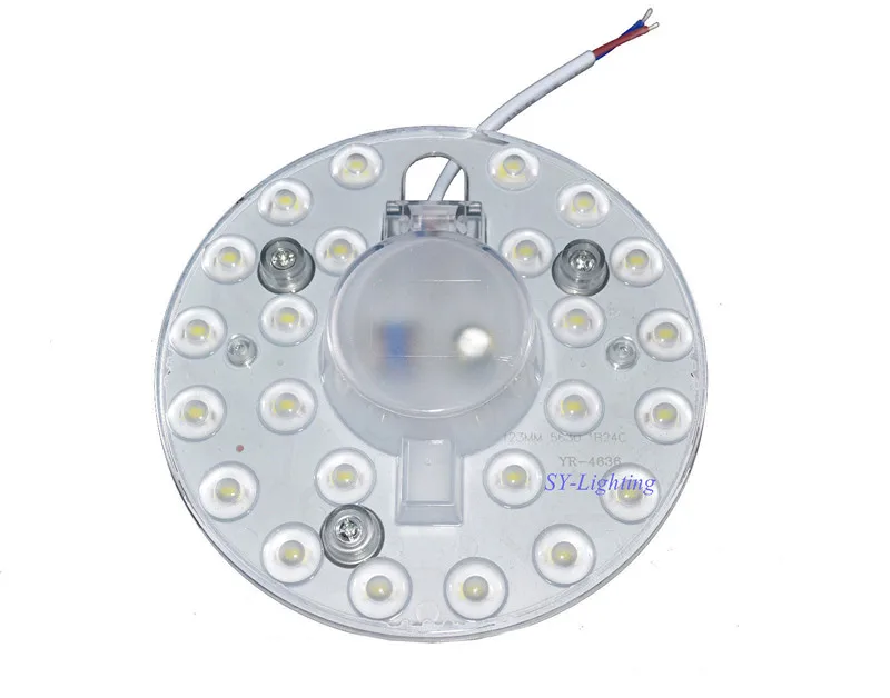 10X ceiling Light absorb dome Bulb White / warm 12w 18w 24w 36w led Replace Lamp AC 220V Round Ceiling board the circular lamp