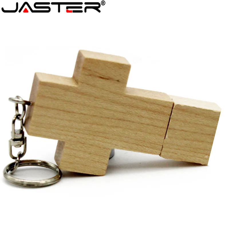 

(over 1 PCS free LOGO) wooden pendrive wood Cross USB Flash Drive USB 2.0 Momery stick 4GB 8GB 16GB 32GB 64GB usb stick