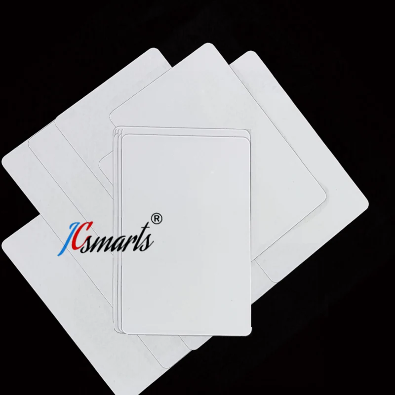 white thin ID card 300 pcs per lot for hotel locks