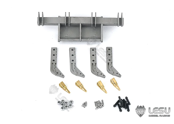 LESU RC Parts Metall-Ripper-Scarifier für 1/14 Maßstab RC Hydrauliklader Aoue LT5H LT5 Skid-Steer Truck DIY Modellspielzeug – Detail 2