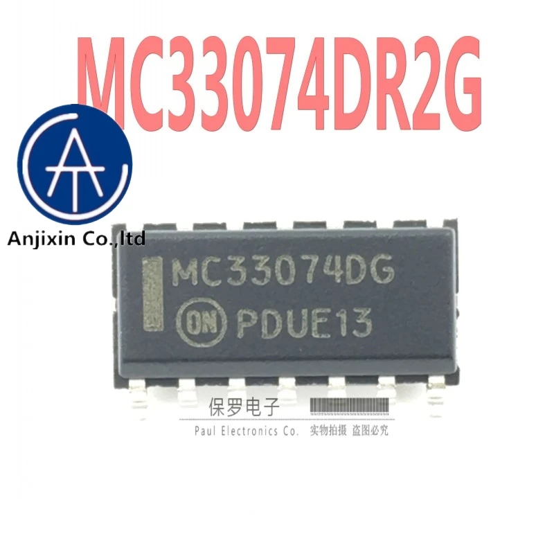 

10pcs 100% orginal and new linear amplifier MC33074DR2G MC33074DG SOP-14 in stock