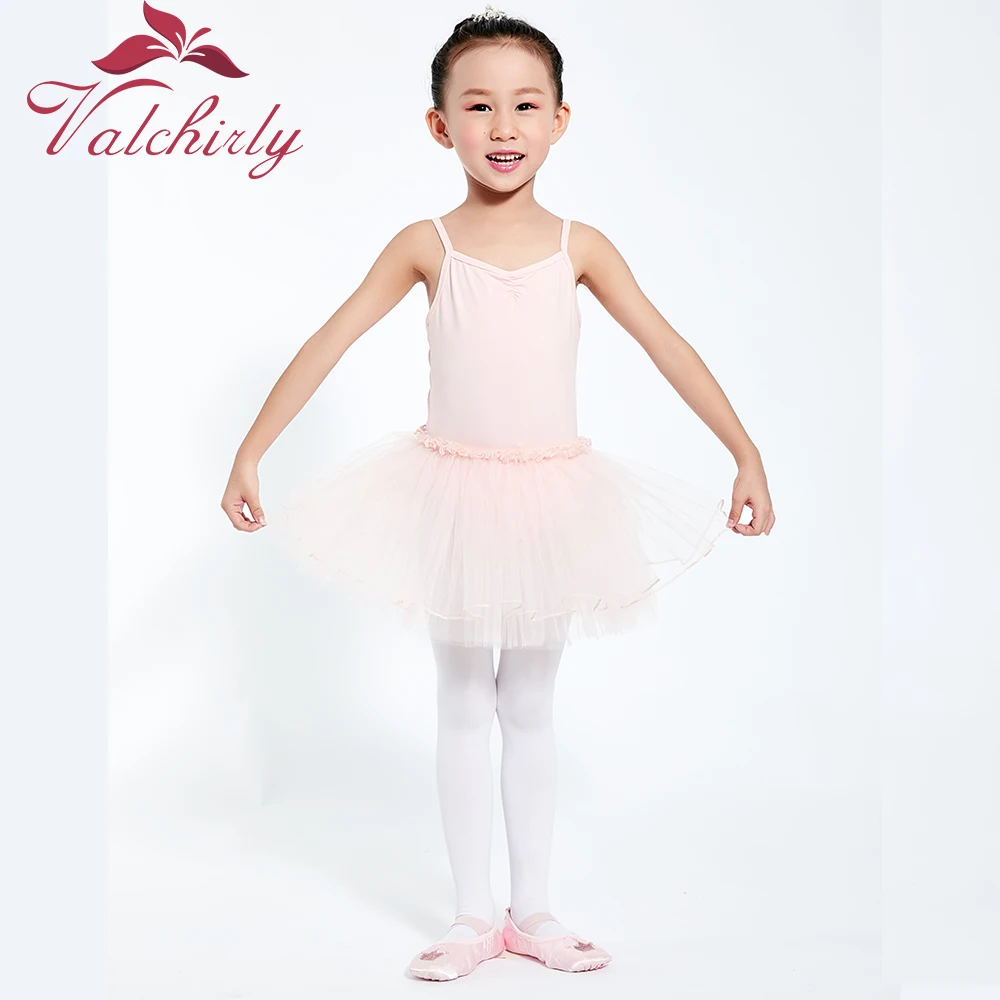 New Kids Ballet Dress Dance Wear Leotard Tutu Camisole  Ballet Dress for Girls