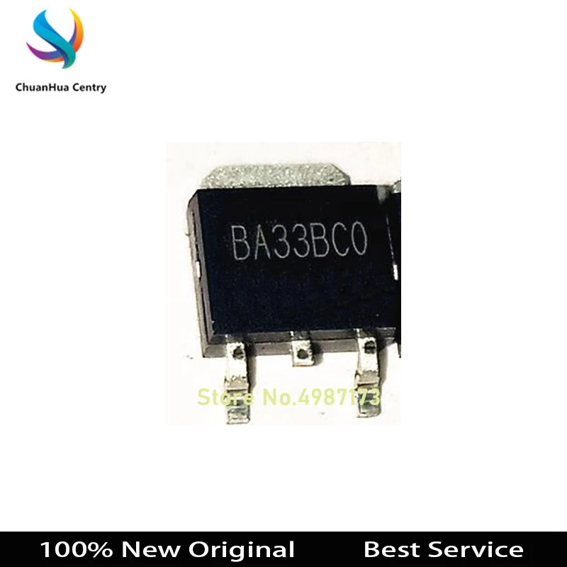 

5 Pcs BA33BC0FP-E2 BA33BC0 SOT-252 100% New Original In Stock