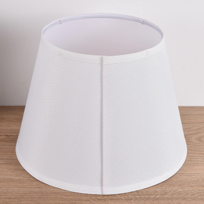 30cm White Fabric Lampshade Table Lamps\' Cover For Ceramic Table Lamp Desk Lamp Bedside Lamp Floor Lamp E27