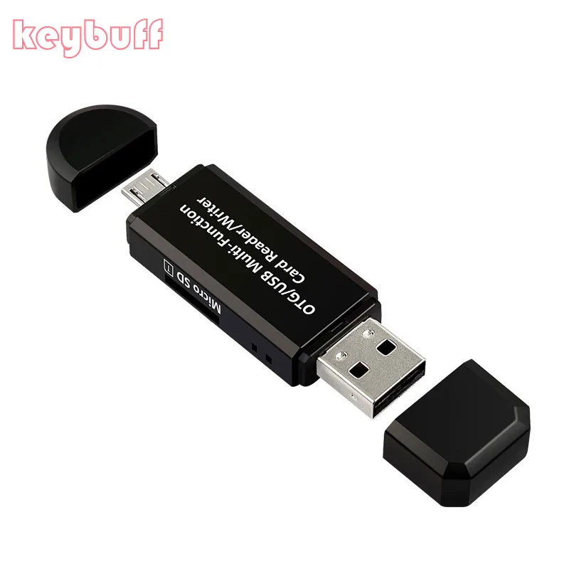 

Micro USB OTG 2 in 1 USB 2.0 Adapter SD Card Reader For Android Phone Tablet PC Memery Cards Reading Device microsd reader