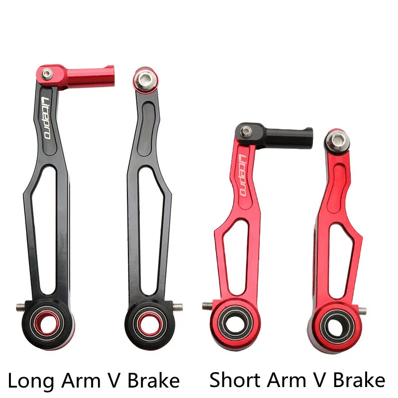 

412 Folding Bike Short Arm V Brake 82mm Long Arm V Brake 108mm Aluminum Alloy Ultralight V Brake Calipers Bicycle Parts