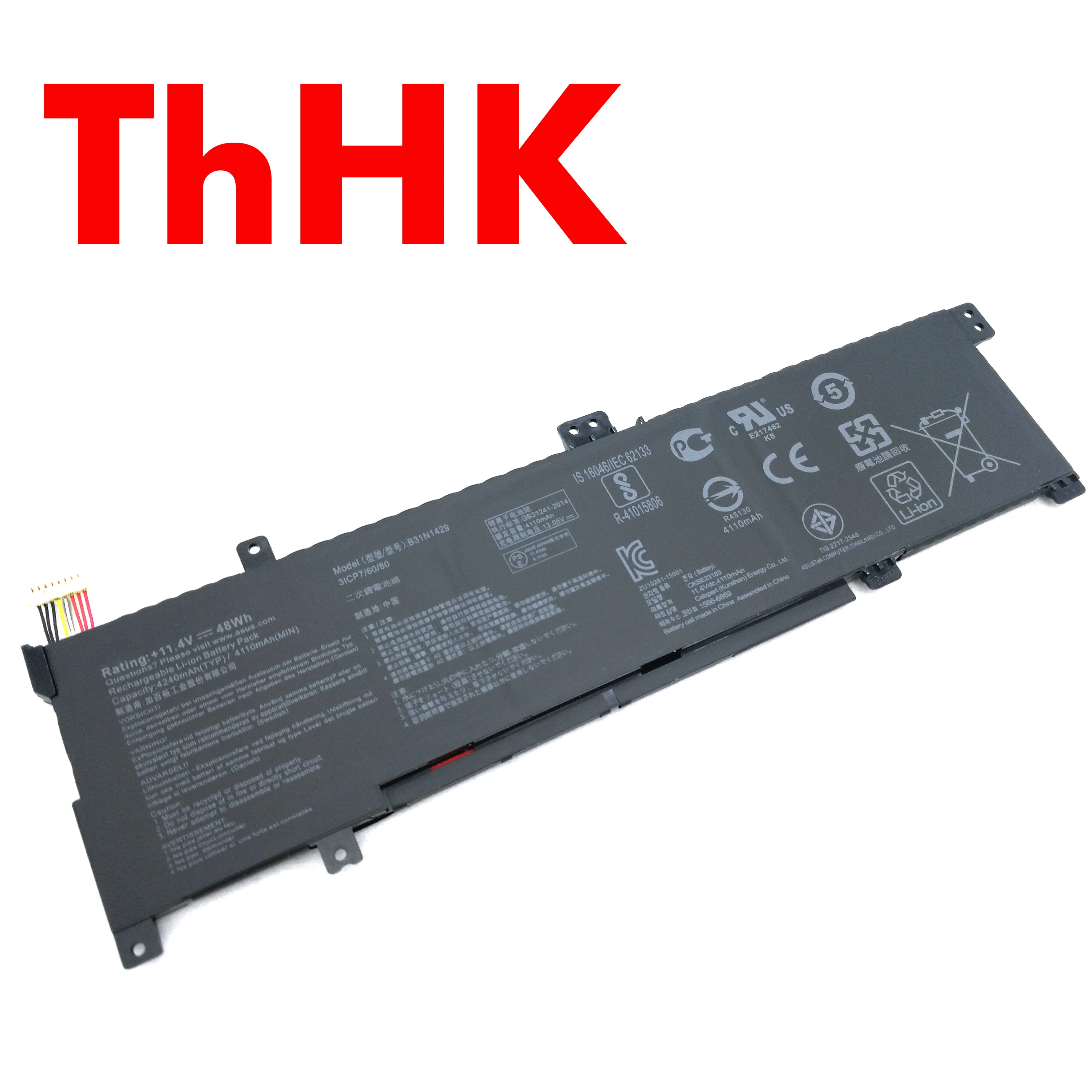 Genuine Original B31N1429 0B200-01460100 Laptop Battery For ASUS Vivobook A501L A501LX K501U K501UX K501UB K501LB K501LX