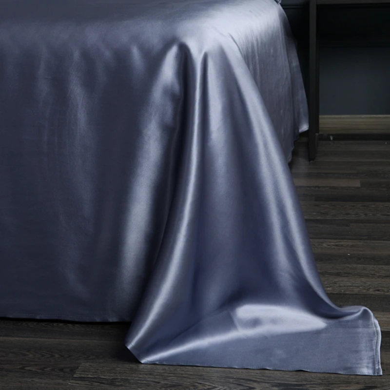 Imagem -06 - Mulberry Silk Fabric Plain Tingido Peso Pesado Vestido Faça Você Mesmo Lenço de Cama 25 mm Largura 280cm 100 Seda Mulberry