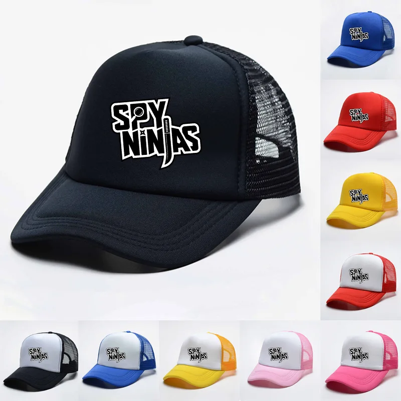 

2021 New Cute SPY NINJAS Baby Hat Kids Boy Adjustable Baseball Caps Boys Girls Hats Children Snapback Hip-Hop Sun Hat
