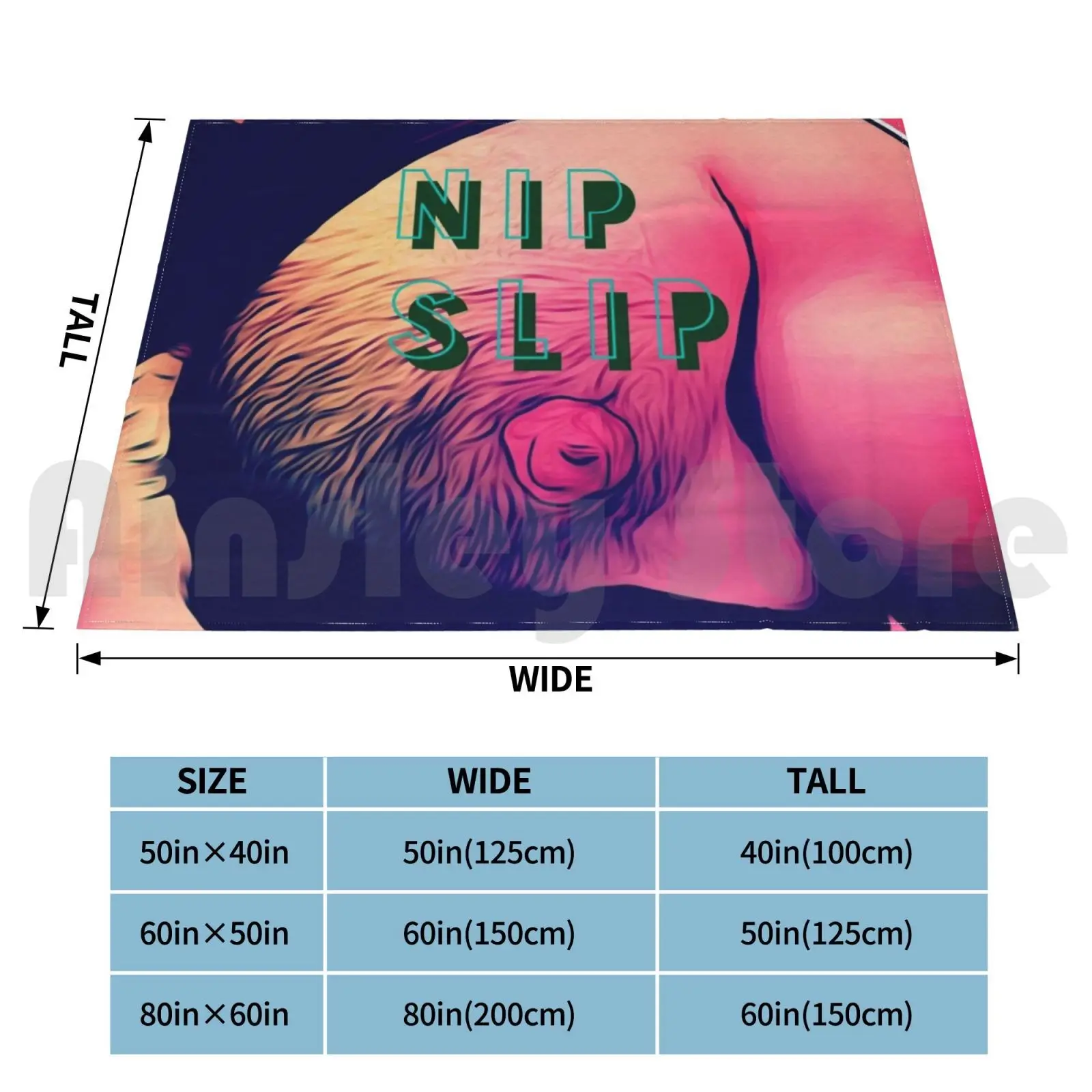 Nip Slip Blanket For Sofa Bed Travel Nip Nip Slip Queer Bear Bear Muscles Biceps Biceps