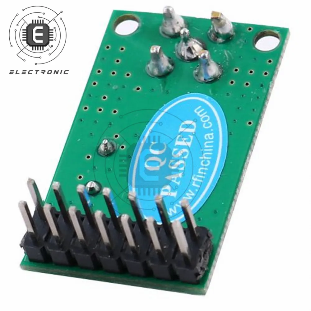 NRF905 Papan Penerima Pemancar Nirkabel Modul Transceiver Nirkabel dengan Antena FSK GMSK Daya Rendah 433 868 915 MHz