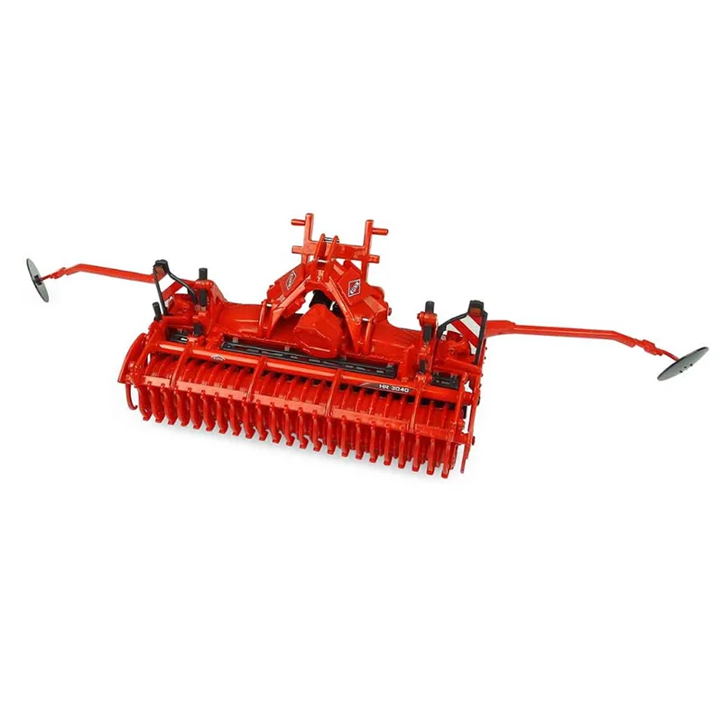 UH 1:32 Scale HR 3040 Tractor Pusher Cultivator Alloy Simulation Model Toy Gift Ornament Adult Collectible Souvenir 5219