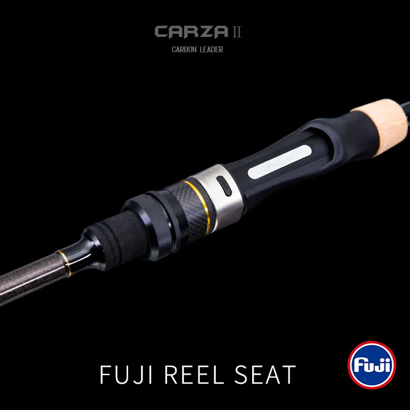 Imagem -04 - Kyorim Carza2 Lure Rod Spinning Casting Pesca Rod Seções de Água Doce Japão Fuji Reel Seatk Guia 1.91m 1.98m mf Ação