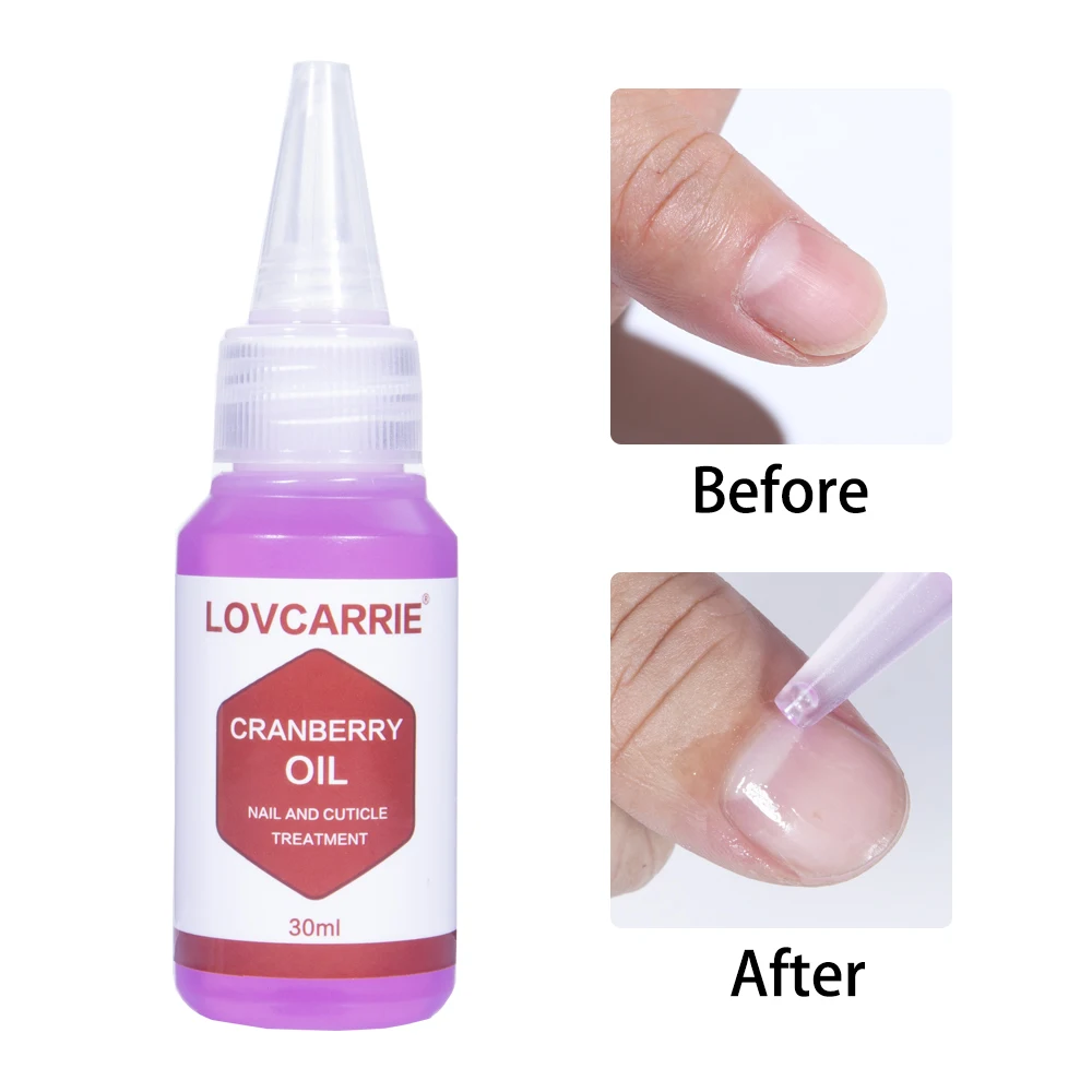 LOVCARRIE 30ML Cuticle Oil Professional Nails Revit Liquid Nutrition Nail Art Treatment Tools for Thin Nails Repair 2021 NEW