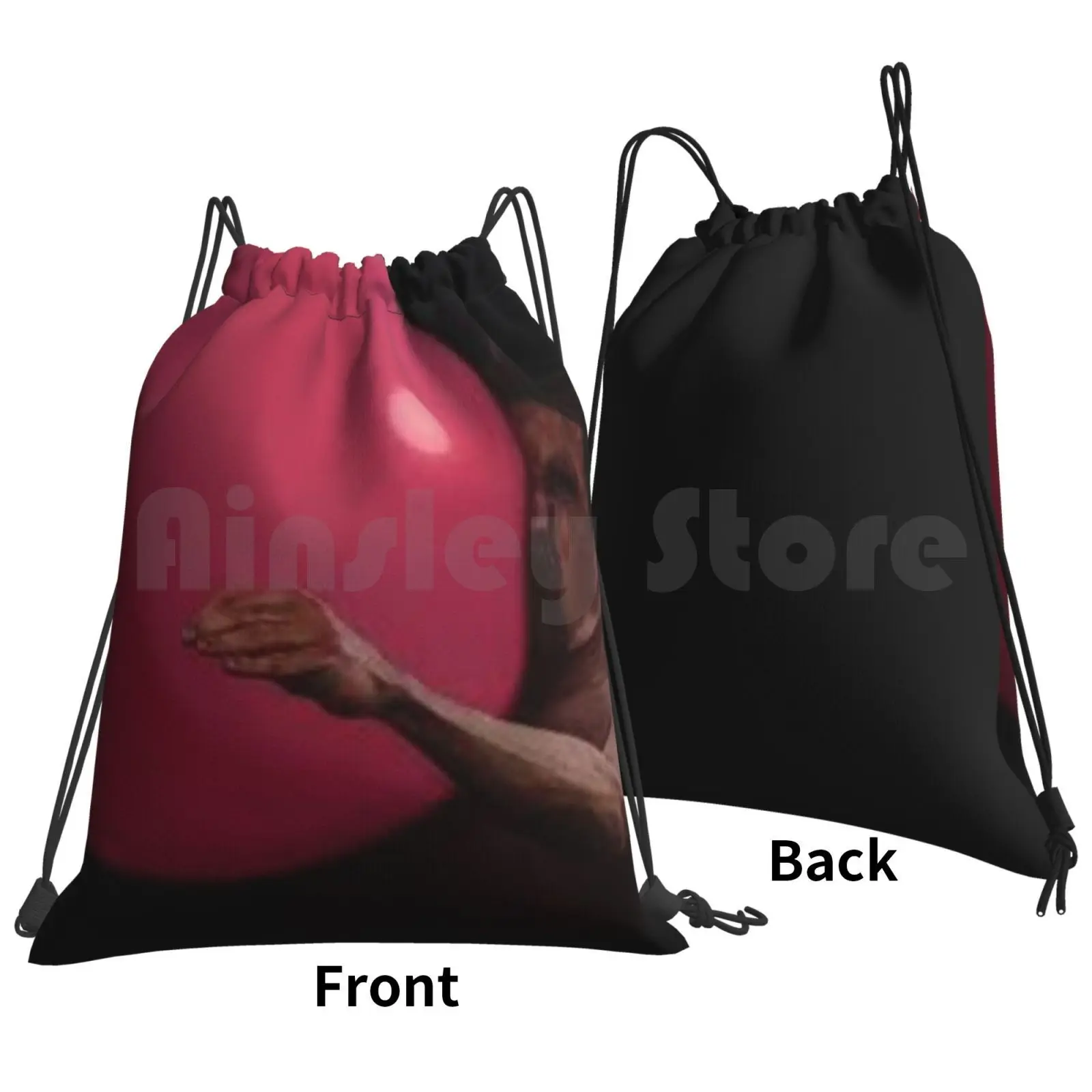 Ultra Mono Backpack Drawstring Bag Riding Climbing Gym Bag Ultra Mono Music Album 2020 Post Punk Punk Industrial