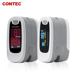 CONTEC  Finger Pulse Oximeter Blood Oxygen Saturation Meter Heart Rate Monitor OLED Oximetro de dedo Monitor Health Care LED