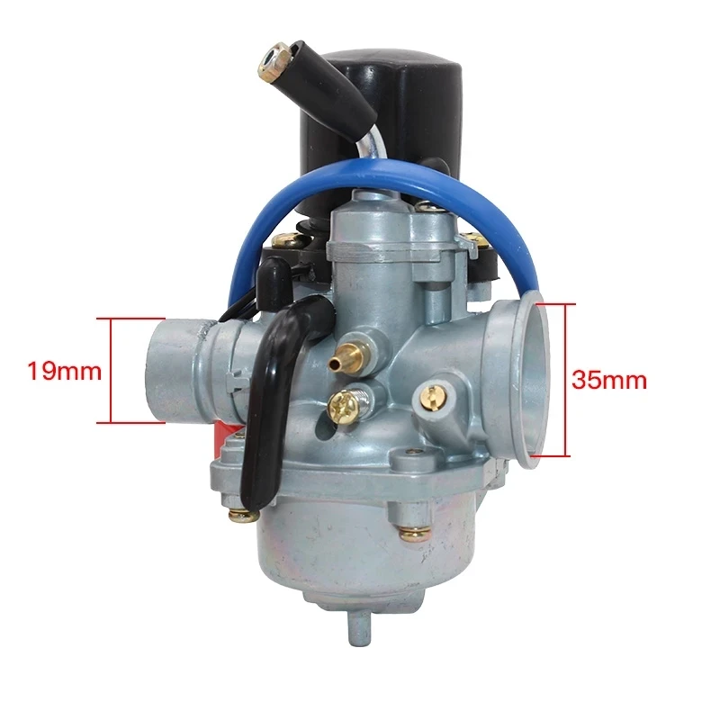 Motorcycle Jog50 Carburetor For Yamaha Jog 50 50cc JOG90 PZ19J 19mm 2 Stroke 1E40QMB  Scooter Carburator With Air Filter