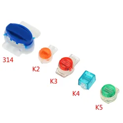 50Pcs/100Pcs Connector Crimp Connection Terminals 314 K1 K2 K3 K4 K5 Connector Wiring Ethernet Cable Telephone Cord Terminals