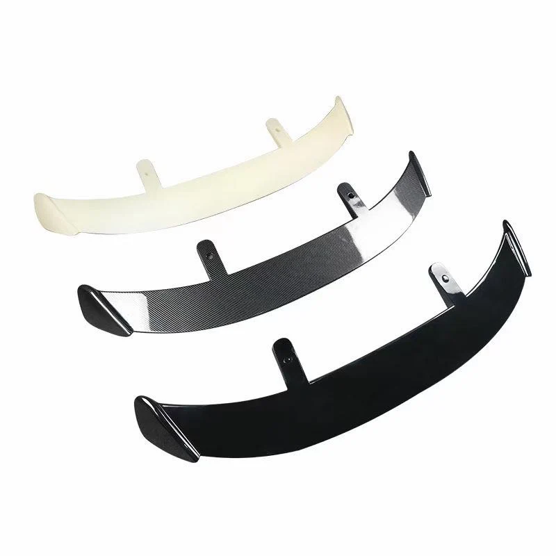 Para 2011-2016 Suzuki Swift Sport Spoiler ABS plástico con apariencia de fibra de carbono Hatchback SUV techo alerón trasero Kit de carrocería Accesorios