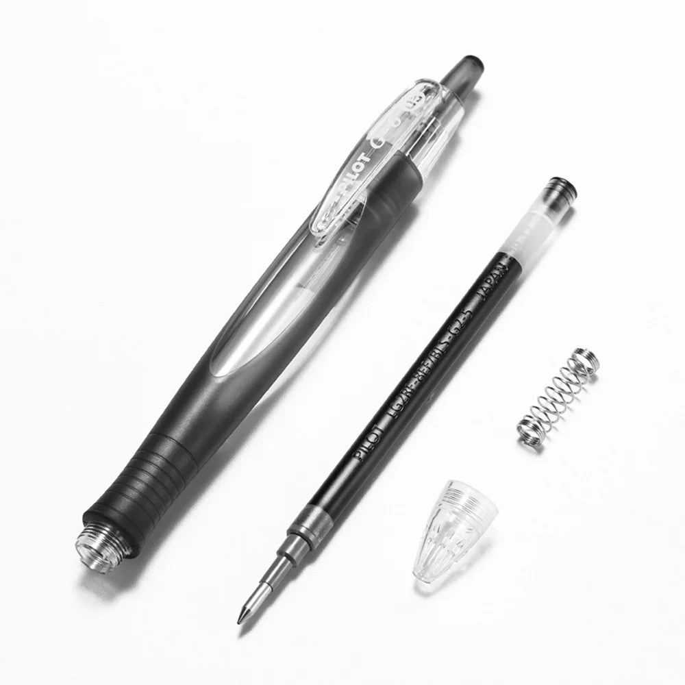 PILOT BL-G6 Press The Neutral Pen Streamline Penholder Ergonomic Design Student Office Writing Signature Pen Can Change The Core