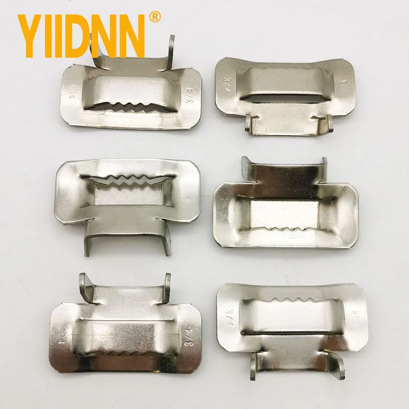 SUS304 Ear Buckle Stainless Steel, Ear-Lokt buckles for 3/4