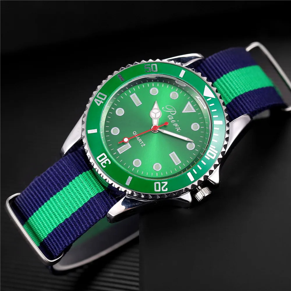 Minimalist Mens Fashion Classic Watches Luxury Men Business Casual Quartz Watch women nylon strap Clock relogio masculino