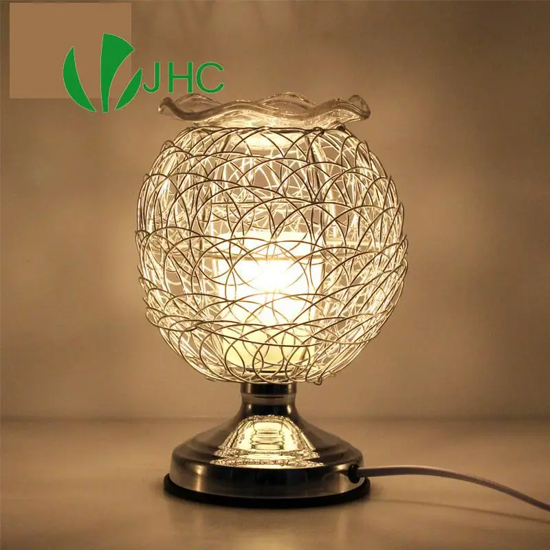 

Dimmable Aromatherapy Nest Table Lamp 220V Electric Fragrance Essential Oil Lamp Air Aroma Diffuser Night Light Christmas Decor