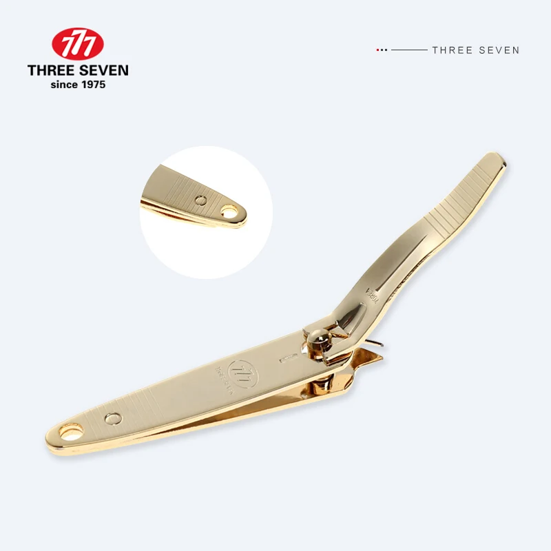 THREE SEVEN 1Pc Callus Shavers Nail Clippers Trimmers 14K Gold-plated H-Carbon Steel Pedicure Care Professional Nail Tools