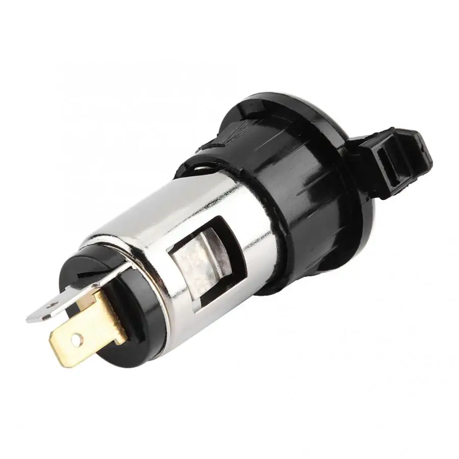 12-24V Cigarette Lighter Adapter Power Cigar Lighter Female Socket for Car Motorcycle Car Accessories