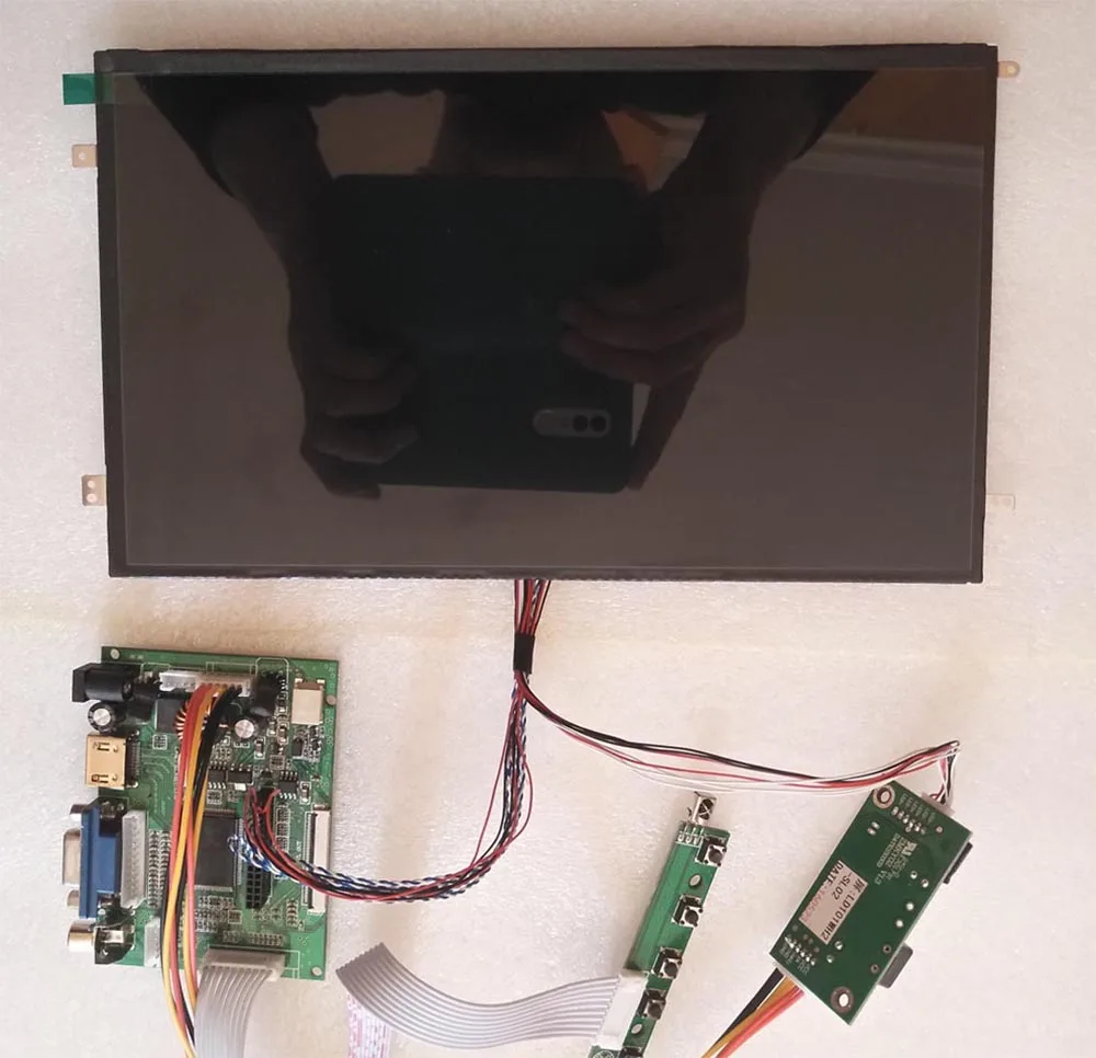 

10.1 Inch LCD Carpc DIY Kit HDMI Compatible 1366*768 IPS Panel Reversing Priority Mult Touch Support Raspberry Pi 235*143mm