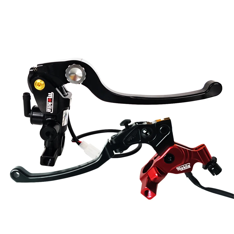 

Motorcycle 22mm 19RCS Brake Pump Clutch Lever Master Cylinder Cylinder Hydraulic Pump Tank for Honda Yamaha Kawasaki Suzuki