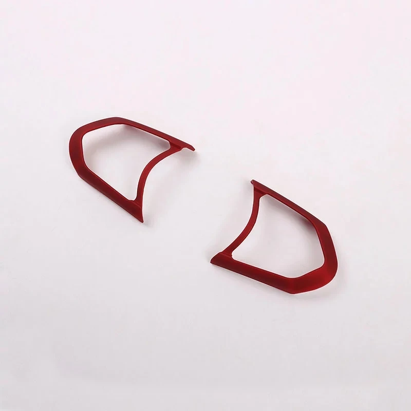 For BMW F20 F22 F21 F30 F32 F33 F36 F06 F12 F13 X5 F15 X6 F16 M-Sport ABS Chrom Carbon FiberSteering Wheel Decoration Frame Trim
