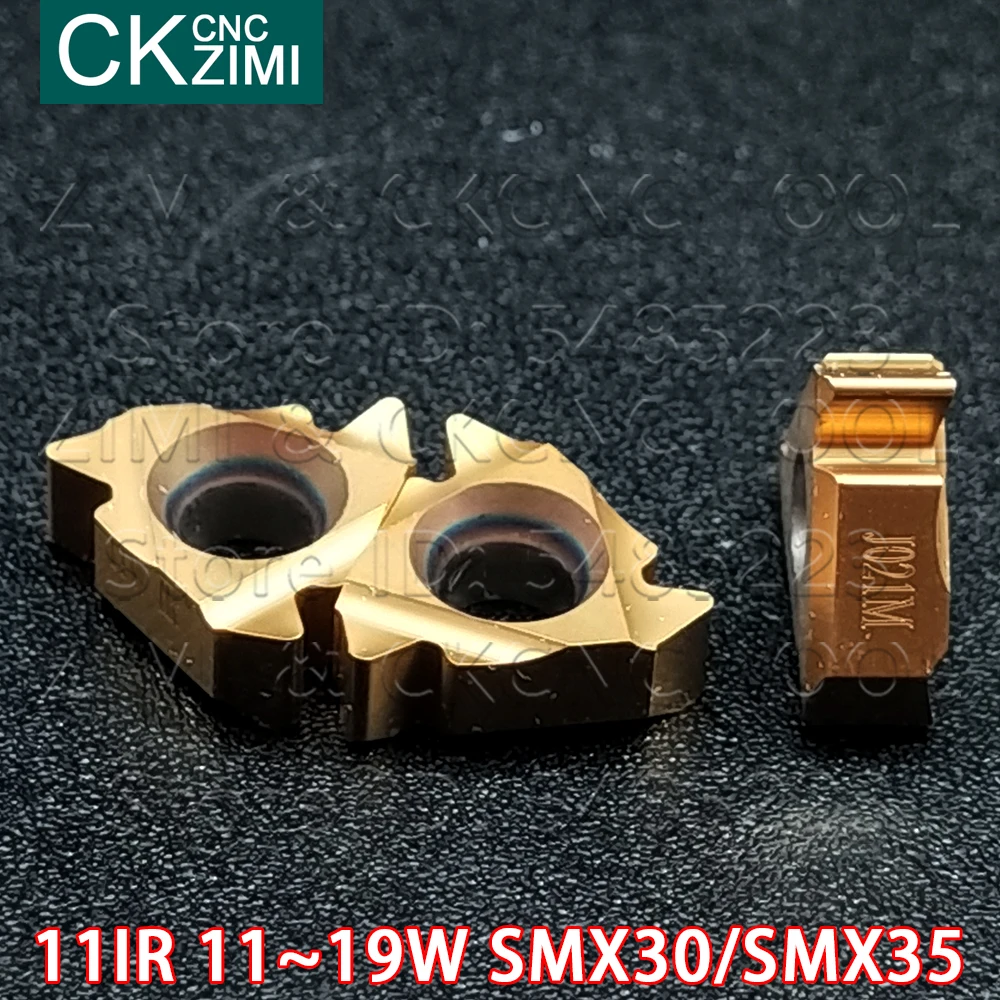 11IR 11W 14W 18W 19W SMX30 SMX35 60 grad interne externe gewinde Einsatz drehen werkzeuge CNC hartmetall arbide holz drehen Einfügen
