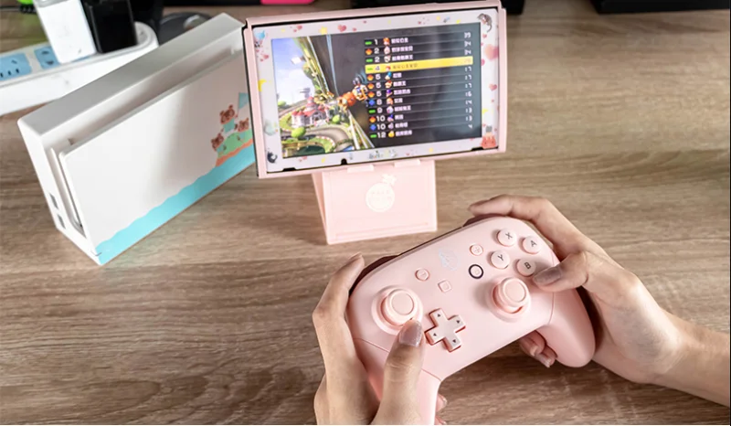 Nuovo giapponese Sailor Moon Switch Bluetooth Wireless Gamepad elegante rosa NFC Vibration Girl Controller di gioco per Switch PC Steam