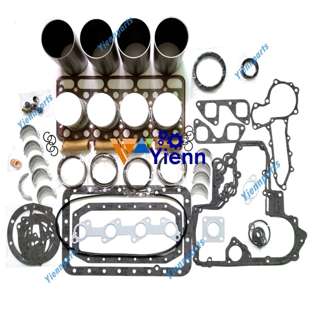 

V1302 Overhaul Rebuild Kit Full Gasket Liner Piston Ring Bearing For Kubota Tractor Loader Excavator Diesel Engine Repair Parts