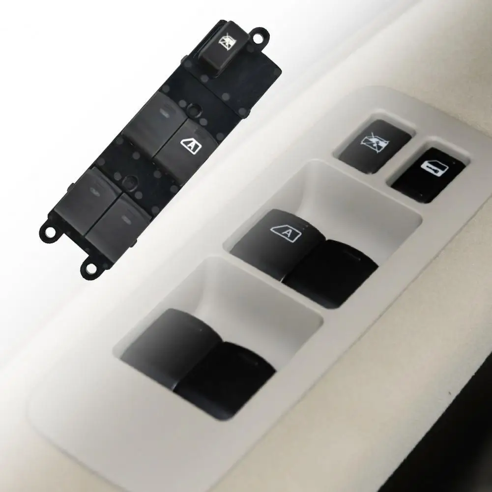 Window Switch High Durability Waterproof ABS Electrical Power Left Front Lifter Switch 25401 BB60B for Qashqai