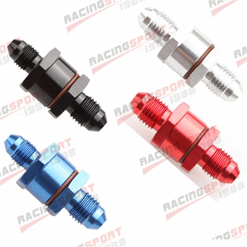 

4AN Male To 4AN Male High Flow Billet Turbo Oil Feed Line Filter 150Micron red/blue/silver/black