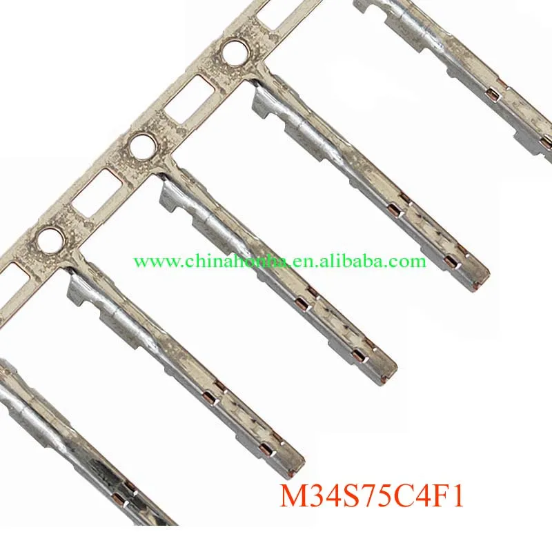 100 pcs/lot Automotive connector terminal/pins M34S75C4F1 MX34 female terminal spot Repair Modifications