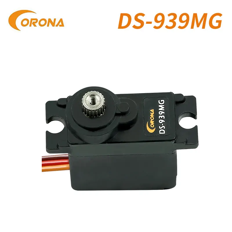 

Corona DS939MG Metal Gear Digital Servo 2.5kg / 0.14sec / 12.5g for RC Air Plane RC Model robot