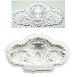 Lion Silicone Mold Sugarcraft Chocolate Cupcake Fondant Cake Decorating Tools