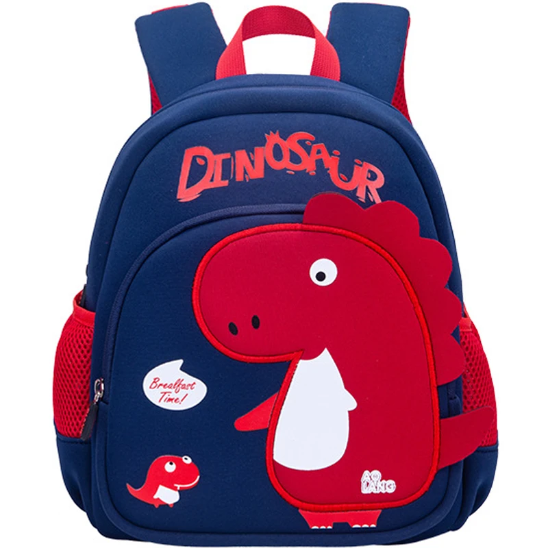 Bolsa de dinosaurio de dibujos animados para niños, mochila escolar para niños y niñas de 3 a 6 años, guardería, preescolar