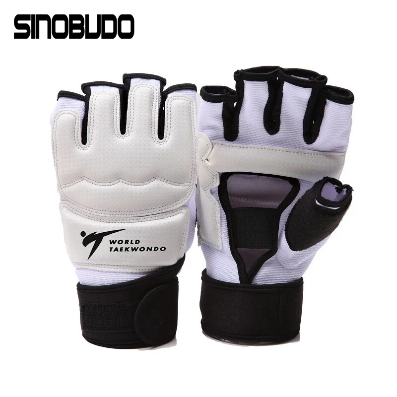 Guantes de protección para adultos y niños, Protector de pie de Taekwondo, soporte de tobillo, protector de pie de lucha, bota de Kickboxing, Protector de Palma aprobado por WT