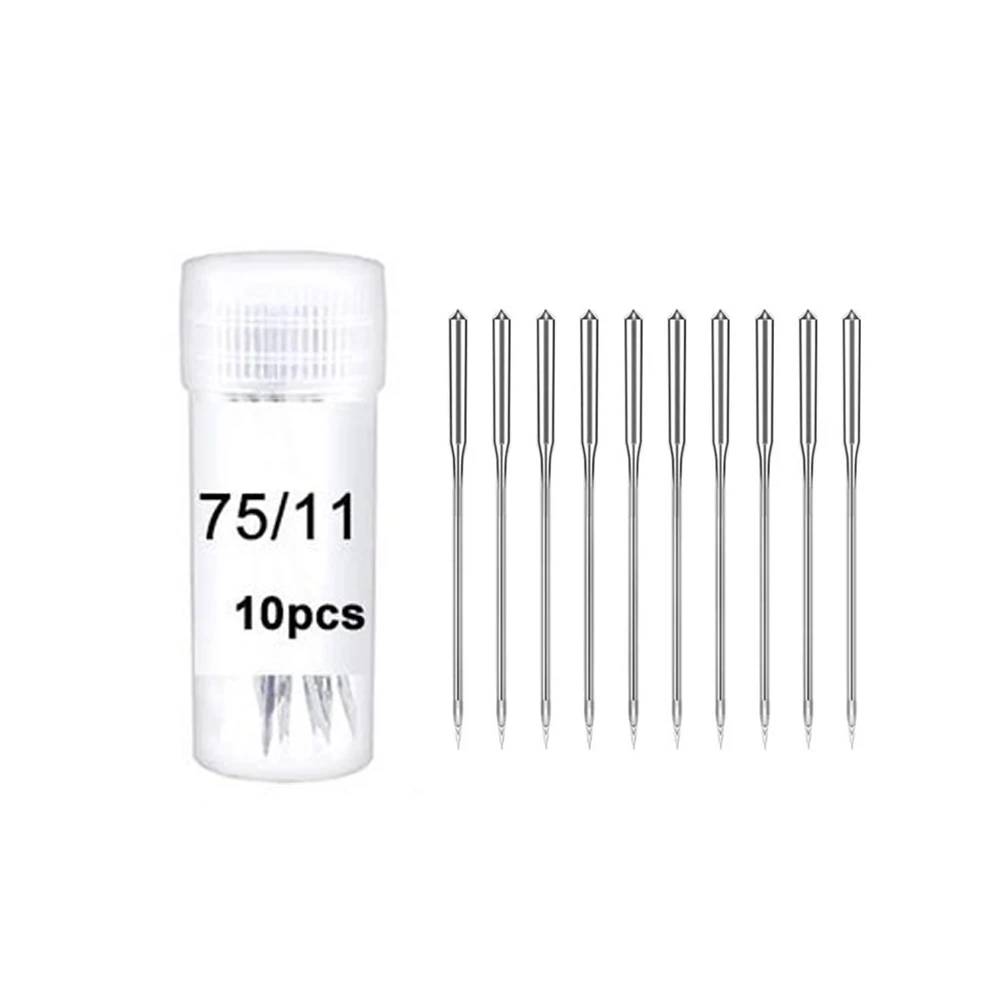 10 Count Home Sewing Machine For Singer  Brother Janome Varmax  Needles Sizes HAX1 75/11  80/12 90/14 100/16 110/18 Sewing Tool