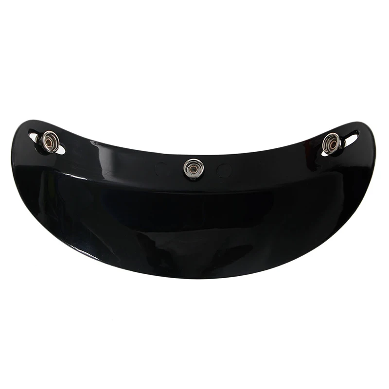 2024 New Hot Universal 3 Snap Visor Face Shield Lens For Motorcycle Helmets Open Face