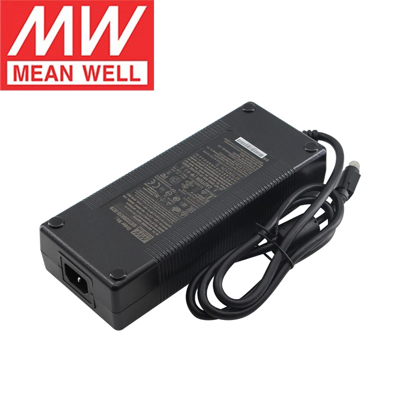 Mean Well-adaptador de Energia Elétrica Reflexo 36v 6.1a 219.6w 220w Estilo Desktop ac para dc Verde Confiável