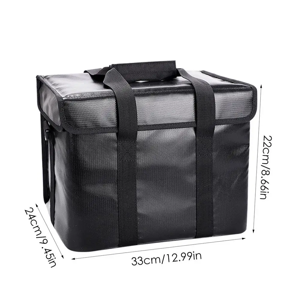 ทนไฟกระเป๋า Battery Safe กระเป๋าเก็บขนาดใหญ่ความจุแบตเตอรี่ Carry Tote เก็บกระเป๋าเก็บแบตเตอรี่มีค่าชุดกระเป๋าถือ