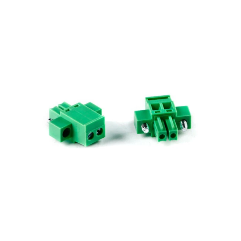 (10 pcs) KF 2EDGKAM-3.81mm 2P 3P 4P 5P 6P 8P Plug-in Connector With Lug Positioning Hole Seat 300V 8A KF 15EDGKAM 3.81 2~8P